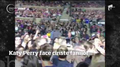 Katy Perry face cinste fanilor