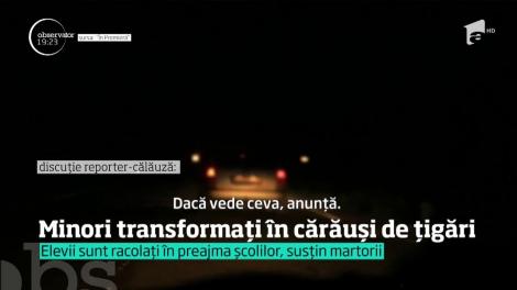 În nordul sălbatic al României, copiii sunt transformaţi în contrabandişti chiar de pe băncile şcolii