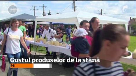 Gustul produselor de la stână! Aromele produselor tradiționale au învăluit târgul din Reghin, Târgu Mureș