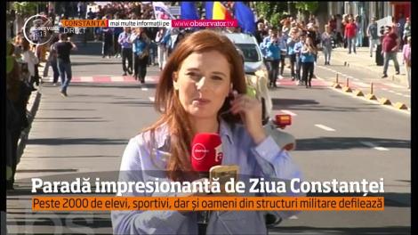 Paradă impresionantă de Ziua Constanței
