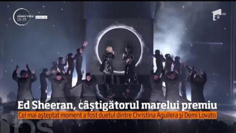 Ed Sheeran, câștigătorul marelui premiu Billboard
