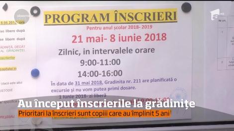Înscrierile la grădinițe, coșmarul părinților: De ce au avut parte aceștia atunci când au mers să depună cererile