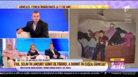 Laurențiu, sclav în lanțuri? Tânărul a fost gonit de părinți de acasă