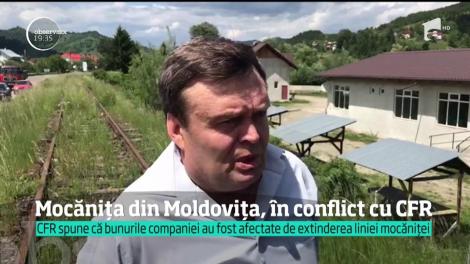 Mocănița din Moldovița, în conflict cu CFR