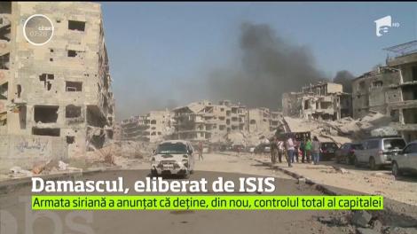 Damascul este, din nou, sub controlul total al Guvernului. Pentru prima dată de la începutul războiului din Siria, în 2011