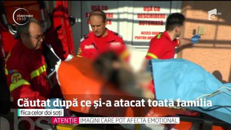 Un bărbat din județul Neamț este căutat de poliție după ce și-a atacat toată familia