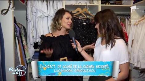 Cum arată dressing-ul lui Carmen Negoiţă