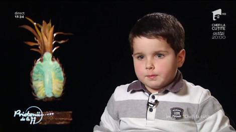 Te topești de dragul lui! La patru ani, Radu a făcut cel mai tare tiramisu la „Chefi la cuțite”