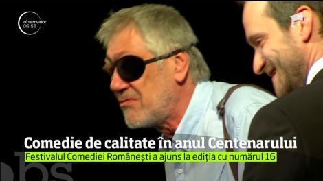 Veşti bune pentru iubitorii de teatru. Pot să-şi vadă actorii preferaţi la Festivalul Comediei Româneşti ce se desfăşoară în Capitală