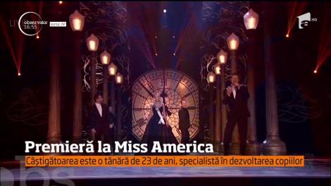 Premieră la Miss America! Pentru prima dată în istoria concursului titlul este câștigat de o tânără din statul Nebraska