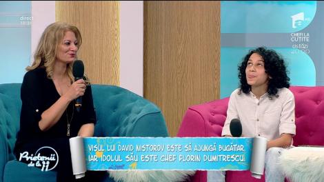 La doar 12 ani, David Nistorov a făcut senzație la „Chefi la cuţite”! „Idolul meu este chef Florin Dumitrescu”