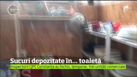Toaletă transformată în spaţiu pentru depozitarea băuturilor răcoritoare!
