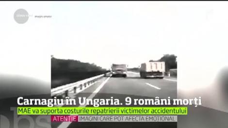 9 români au murit într-un teribil accident petrecut în Ungaria