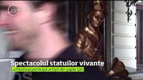 A 8 a ediţie a Festivalului Internaţional de Statui Vivante a luat startul în Capitală