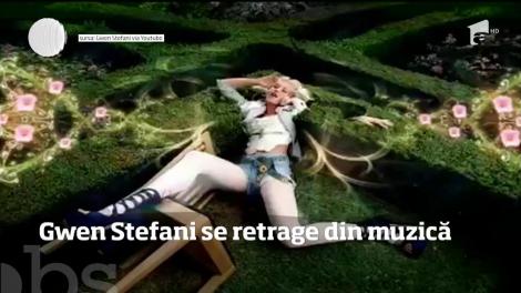 Gwen Stefani se retrage din muzică