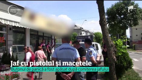 Un jaf ca-n filme a avut loc, în plină zi, într-o bancă din Baia Mare