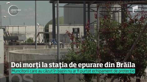 Doi morți la stația de epurare din Brăila