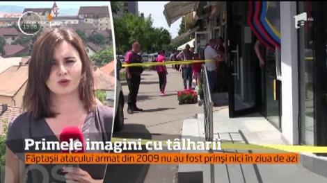 AU APĂRUT! Acestea sunt primele imagini cu jefuitorii băncii din Baia Mare