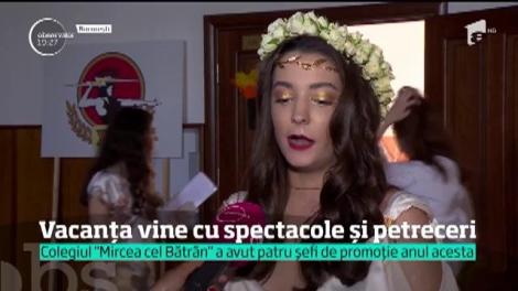 Vacanța pentru absovenții de liceu vine cu spectacole și petreceri
