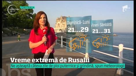Vreme extremă în minivacanța de Rusalii! Meteorologii au emis avertizări importante: furtuni, ploi puternice și grindină