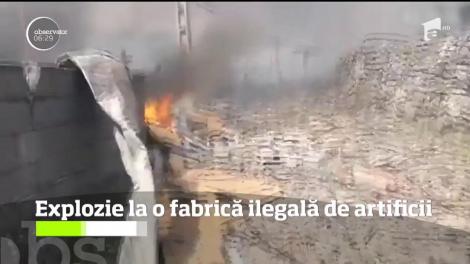 Un om a murit şi alţi 26 au fost răniţi într-o explozie produsă la o fabrică de artificii din nord-vestul Spaniei