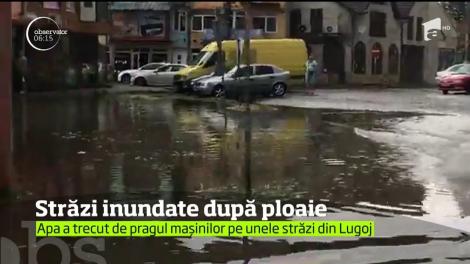 Ploile torenţiale au făcut ravagii în mai multe zone din ţară
