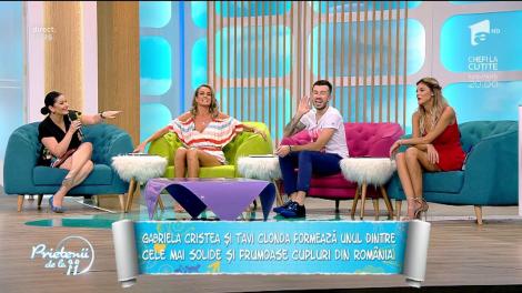 Gabriela Cristea și Tavi Clonda, 3 ani de când s-au căsătorit. Prezentatoarea vorbește despre soțul ei