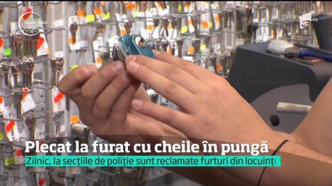 Poliţiştii bucureşteni au prins un hoţ din locuinţe care avea asupra sa 350 de chei diferit!
