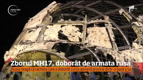 Zborul companiei Malaezia Airlines a fost doborât de armata rusă