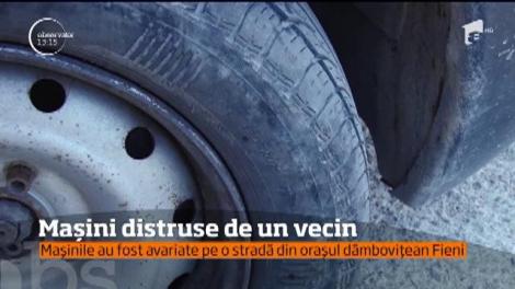 Mai mulţi proprietari de maşini din Dâmboviţa şi-au găsit autoturismele distruse