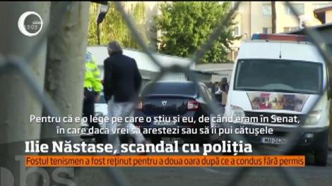 Ilie Năstase are din nou probleme cu Poliţia