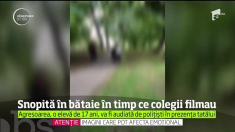 Snopită în bătaie în timp ce colegii filmau. O elevă de 15 ani a fost lovită cu pumni și picioare în Timișoara