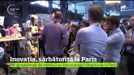 Mii de pasionaţi de robotică au trecut pragul celui mai mare târg de profil din Franţa