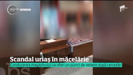 Un client a făcut un scandal uriaş, într-o măcelărie din Ploieşti