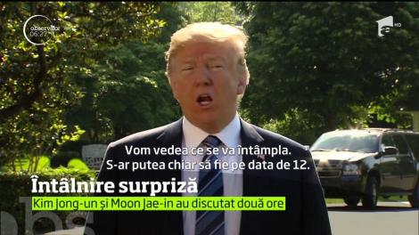 Kim Jong Un şi omologul său sud-coreean s-au întâlnit, în secret, în zona demilitarizată, pentru a căuta soluţii pe placul tuturor părţilor implicate