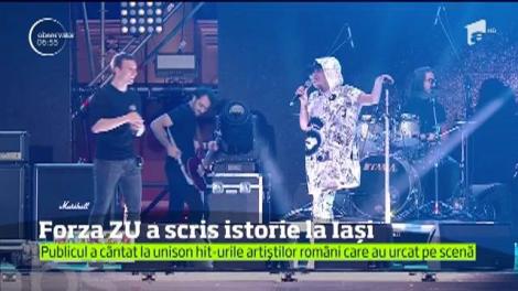 Forza ZU a scris istorie la Iași. Peste 120.000 de oameni au venit din toate colţurile ţării