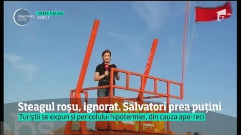 Steagul roșu ignorat. Salvatori sunt prea puțini