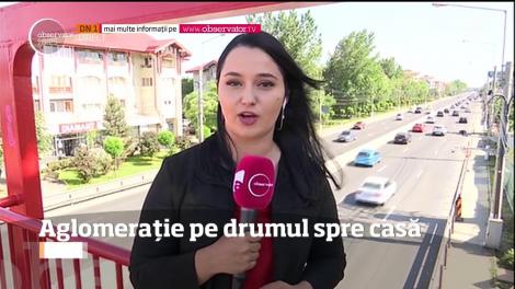 Aglomerație pe Valea Prahovei. Mulți turiști se întorc de la munte