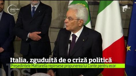 Italia este ameninţată de o criză Constituţională de proporţii