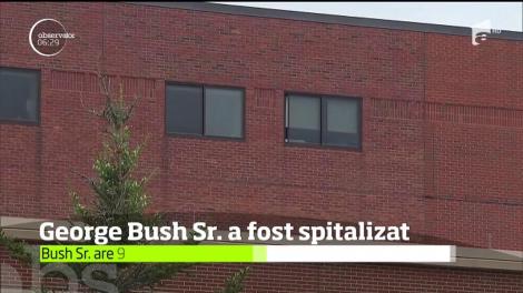 Starea de sănătate a lui George Bush este subreda