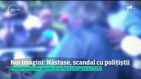 Noi imagini cu &icirc;ncătuşarea lui Ilie Năstase dau naştere altor acuzaţii. Fostul tenisman susţine că a fost urmărit, p&acirc;ndit şi agresat de poliţişti