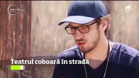 Teatrul coboară în stradă în Bucureşti
