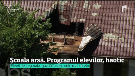 Incendiul care a mistuit o şcoală din Capitală e &icirc;ncă un mister pentru anchetatori