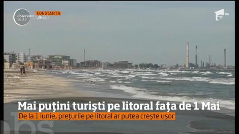 Hotelierii de pe litoral nu au avut profit de minivacanţa de Rusalii!