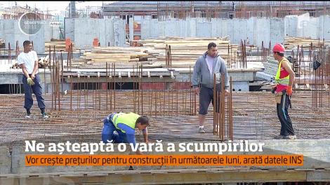 Managerii din industrie, construcţii, comerţ şi servicii anticipează că în perioada mai-iulie vor mări preţurile