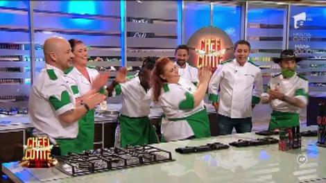 Chef Bontea aruncă zarurile: „O nouă zi, o nouă probă!” Broscuțele „verzi”, mai încrezătoare ca oricând, deși de ce le-a fost frică nu au scăpat: DESERT