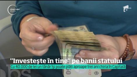 Statul vrea să le ofere tinerilor împrumuturi fără dobândă pentru educaţie, sănătate, sport şi cultură! Cum poți accesa programul!