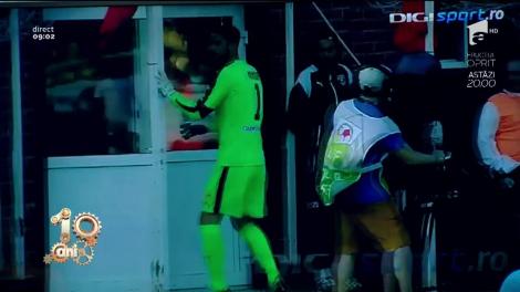 Smiley News. Portarul celor de la Voluntari s-a dus la vestiar ca să degajeze mingea! Cum se trage de timp în 2018