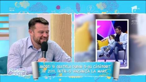 Andrei și Grațiela Duban formează un cuplu de nouă ani: "Mi-a pus capac"