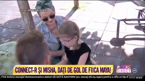 Connect-R şi Misha, daţi de gol de fiica lor!